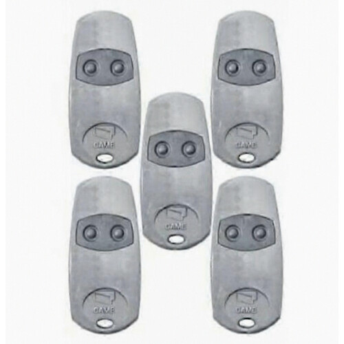 5-pack for Came TOP432EE remote controls - fixed encoding frequency 433.92 MHz
