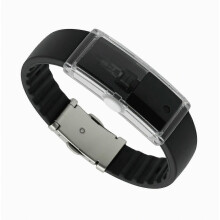 Moderne armband voor parfumdistributeurs, compact en lichtgewicht, gemakkelijk te gebruiken voor een actieve levensstijl. Zwart, nieuw 2026.