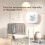 WiFi Temperature Humidity Sensor Multifunction Temperature Sensor for Living Room Home 4