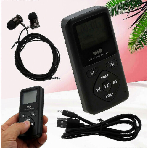 ΝΕΟ Φορητό Ψηφιακό Ραδιόφωνο Τσέπης FM DAB/DAB+ MP3 Player Bluetooth 4.0 PracticTa, Νέο 2026 2