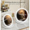 Dimmable Touch Screen Makeup Mirror Compact Folding Vanity Mirror with Light Makeup Accessories 5