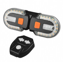 Mountain Road Bike Turn Signal Safety Light Kit Sturdy Weather-Resistant Design for City Streets