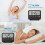 Compact Travel Alarm Clock with Snooze, Portable Digital Timer, 12/24H Display, Calendar Function 4