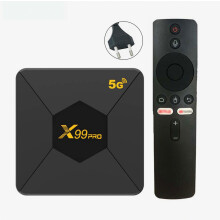 Boîtier TV intelligent Android 13 ultra-fin, lecteur multimédia multifonction pour la chambre à coucher
