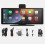 Display universale per Android Auto con CarPlay, dashcam e telecamera posteriore, Bluetooth, trasmettitore FM e mirroring dello schermo, centro di int 1