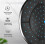 25cm Round Plastic Shower Head - Soft Silicon Rainfall Nozzle for Shower Cabin 5