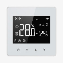 Slimme thermostaat voor water- en gasboiler, eenvoudig te installeren, thermostaat voor wandgemonteerde boilers.