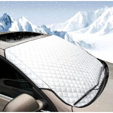 Car Windshield Cover, Heavy-duty Super-thick Protective Windshield Cover-snow, Frost, Sun, Uv, Dustproof And Waterproof-very Suitable For Ca