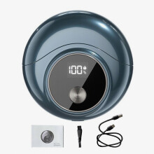 USB Rechargeable Electric Shaver - LED Display with Waterproof Design - Portable Wet Dry Razor for Travel