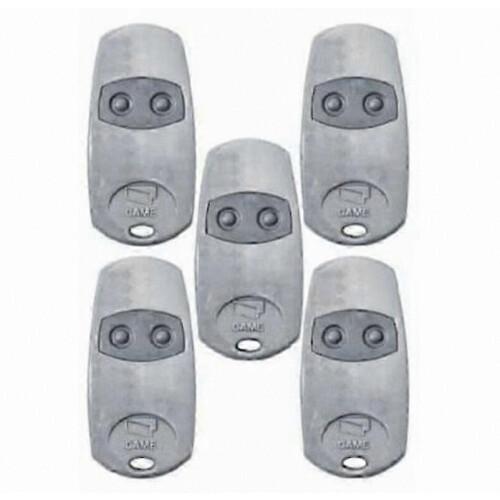5-pack for Came TOP432EE remote controls - fixed encoding frequency 433.92 MHz 2