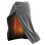 Usb Rechargeable Heated Plush Shawl Pad Warming Electric Blanket (grey) 1