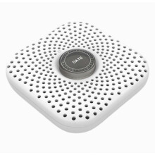 Caja desodorizante práctica para eliminar olores de refrigerador, armario de dormitorio, para aire fresco, bambú natural, carbón activado, gris Cs