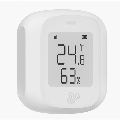WiFi Temperature Humidity Sensor Multifunction Temperature Sensor for Living Room Home
