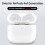 Compatible With Apple Airpods 4 Charging Case Bluetooth Earphone Usb-c Port Wireless Charging Box Hr 3
