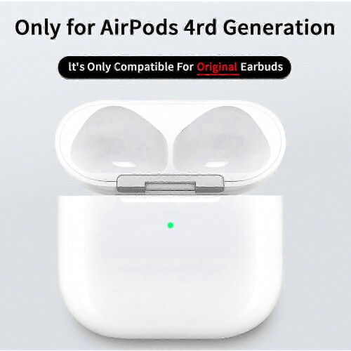 Compatible With Apple Airpods 4 Charging Case Bluetooth Earphone Usb-c Port Wireless Charging Box Hr 2