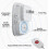 Caregiver Pagers Wireless Call Button ideal for Elderly Patient Personal during Home Life Alert System 2