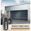 433.92MHz Rolling Code Garage Gate Remote Control, Replacement Hand Transmitter for KING GATES STYLO2K 5