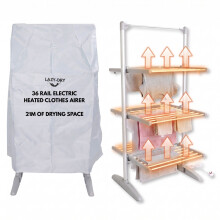 Lazy-Dry Heated Electric Clothes Airer 300W