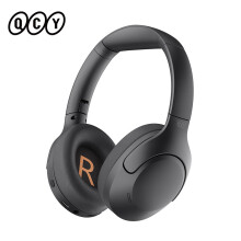QCY H3 Lite draadloze koptelefoon, zwart, ANC, Bluetooth 5.3, 40mm driver, 60 uur batterijduur