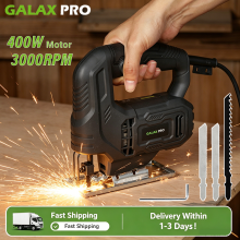 GALAX PRO Scie sauteuse 400W, 3000 tr/min, Réglable 45, pour Travaux en bois et PVC