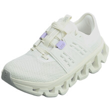 (38) On Running CLOUDSWIFT AMP Damen Running Trainer in Elfenbein