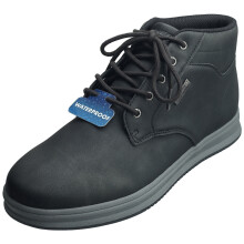 (11) Skechers Palmiro Wallace Waterproof Mens Boots in Black