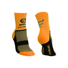 Nitebrite Cycling Socks Fluro Orange - Reflective, Senior | Optimum Sport