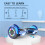 Hoverboard RCB KIDS, 6,5 pouces, auto-équilibrant, Bluetooth, LED, Bleu 5