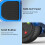 Hoverboard RCB KIDS, 6,5 pouces, auto-équilibrant, Bluetooth, LED, Bleu 3