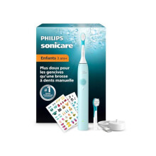 Elektrische tandenborstel - PHILIPS - Sonicare For Kids /23 - 2 zachte standen - Geluids timer 2 min - 2 mini-koppen