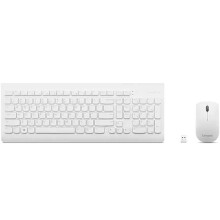 Lenovo 510 Kabelloses Tastatur- und Maus-Combo Weiß