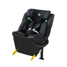 Maxi-Cosi Emerald 360 S i-Size Isofix Autositz, 360 Drehung, Gruppe 0/1/2/3, 0-12 Jahre (40-150 cm) Tonal Black