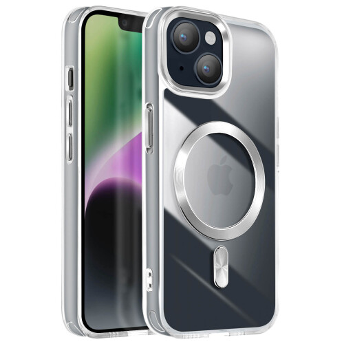 Avizar Case MagSafe for iPhone 14 and 13 Back Cristal Color