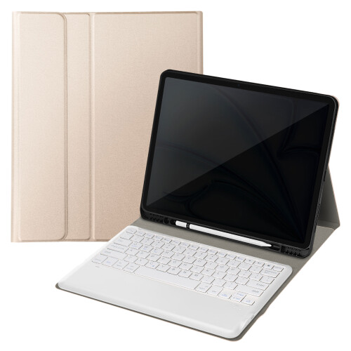 Avizar Teclado Bluetooth QWERTY iPad Pro 12.9 y Air 13 con funda