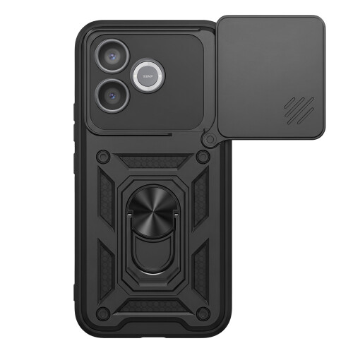 Mayaxess Capa para Honor 600 Lite com Tampa de Câmera e Anel Magnético