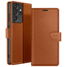 Zanaé Hoesje geschikt voor Galaxy S21 Ultra 5G - Wallet Case & Magneetsluiting