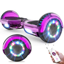 Hoverboard RCB KIDS, 6,5 pouces, auto-équilibrant, haut-parleur Bluetooth, lumières LED, pour enfants et adultes
