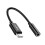 Maxlife Kompakter Audio Adapter 3.5mm Klinke auf USB-C 13.5cm 1