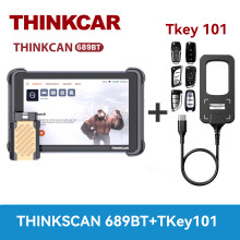 THINKCAR THINKSCAN 689BT OBD2 Diagnosegerät, bidirektionale Steuerung, ECU-Codierung, 35 Resets, kabellos