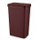 Tower Tower 50L Rectangular Sensor Bin - Burgundy, Touch-Free Motion Sensor Kitchen Bin with Soft-Close Lid 1