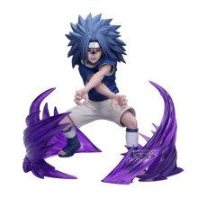 Figurine - BANDAI - Vibration Stars Naruto 72 Série Sasuke Uchiha - Naruto Shippuden - Oficial - 15 cm