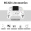 Anbernic RG G01, Manette de jeu sans fil, Blanc, Effet Hall, Compatible PC/Switch/Android 1