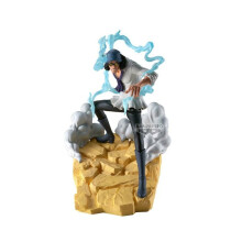 Figurine - BANDAI - Kuzan (Senkozekkei) - Licença One Piece - Cor branca - Detalhes realistas e pose carismática