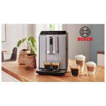 Vollautomatische Kaffeemaschine - BOSCH - VeroCafe - Milchaufschäumer - Integrierte Mühle - Benutzerfreundliche Schnittstelle