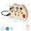 Manipulatiepaneel - MAMABRUM - Mini gamecontroller - 7 interactieve modules - 7 gekleurde LED's - Compact 10x14 cm 3