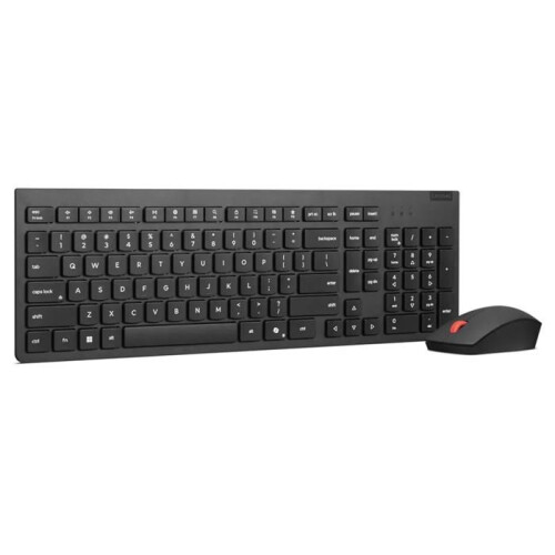 Lenovo Kabellose Tastatur und Maus - LENOVO - Essential Gen2 - Schwarz - Nano-USB-Empfänger 2.4 GHz - 1600 DPI 2