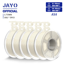 JAYO 3D-Druckerfilament, Easy ABS, 1,75 mm, Weiß, 5 kg