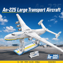 Avion de transport lourd An-225, kit de construction à assembler, 5350 pièces, échelle 1:84, jouet DIY pour adultes