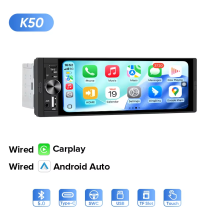 AINAVI Autoradio CarPlay sans fil, Écran tactile 6,36 pouces, Bluetooth, Android Auto, Lecteur multimédia MP5