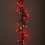 2.5m 250 LED Globe Cluster Christmas String Lights in Red 6